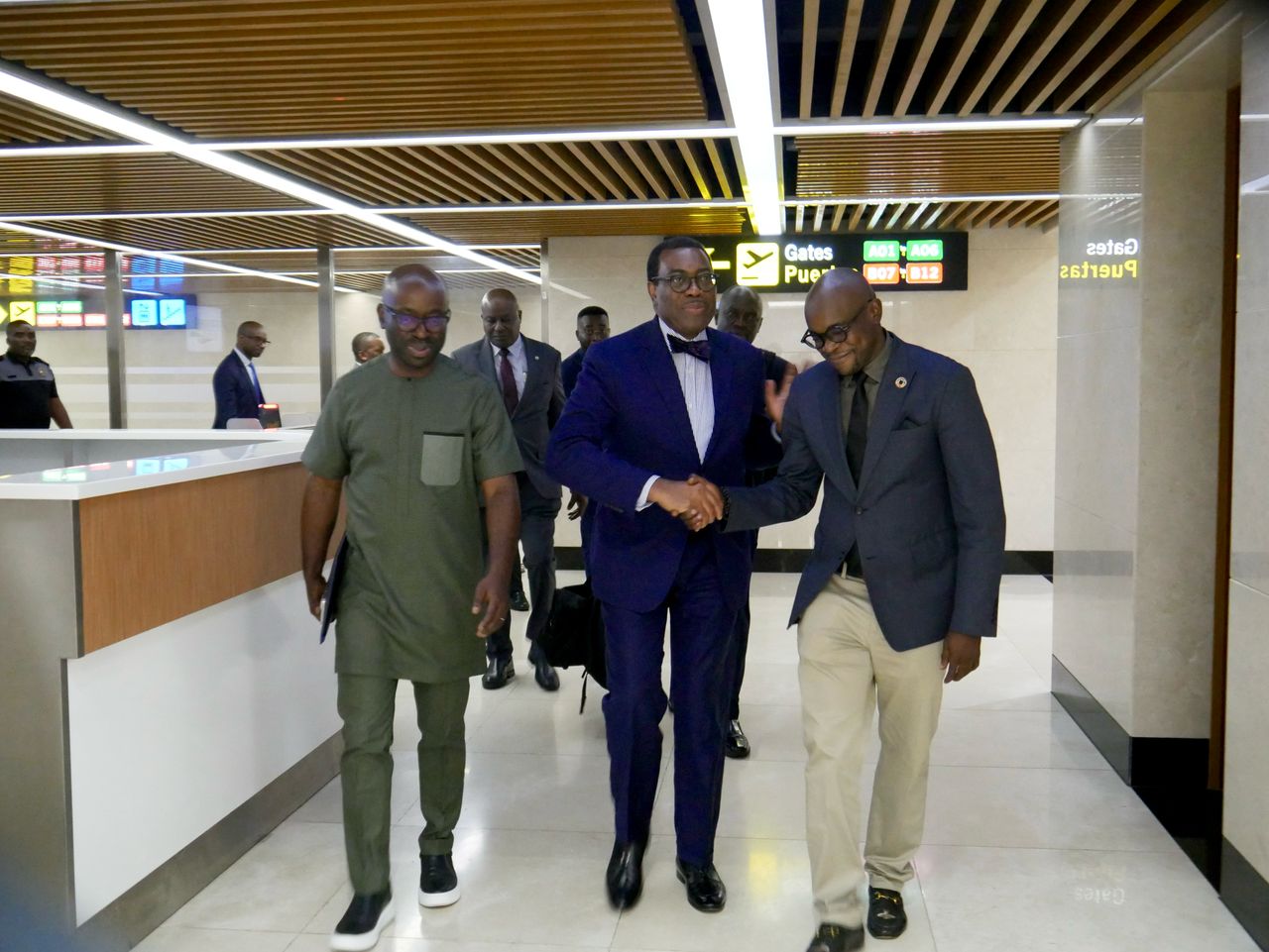 EL MINISTERIO DE HACIENDA RECIBE AL PRESIDENTE DEL BANCO AFRICANO DE DESARROLLO (BAD)