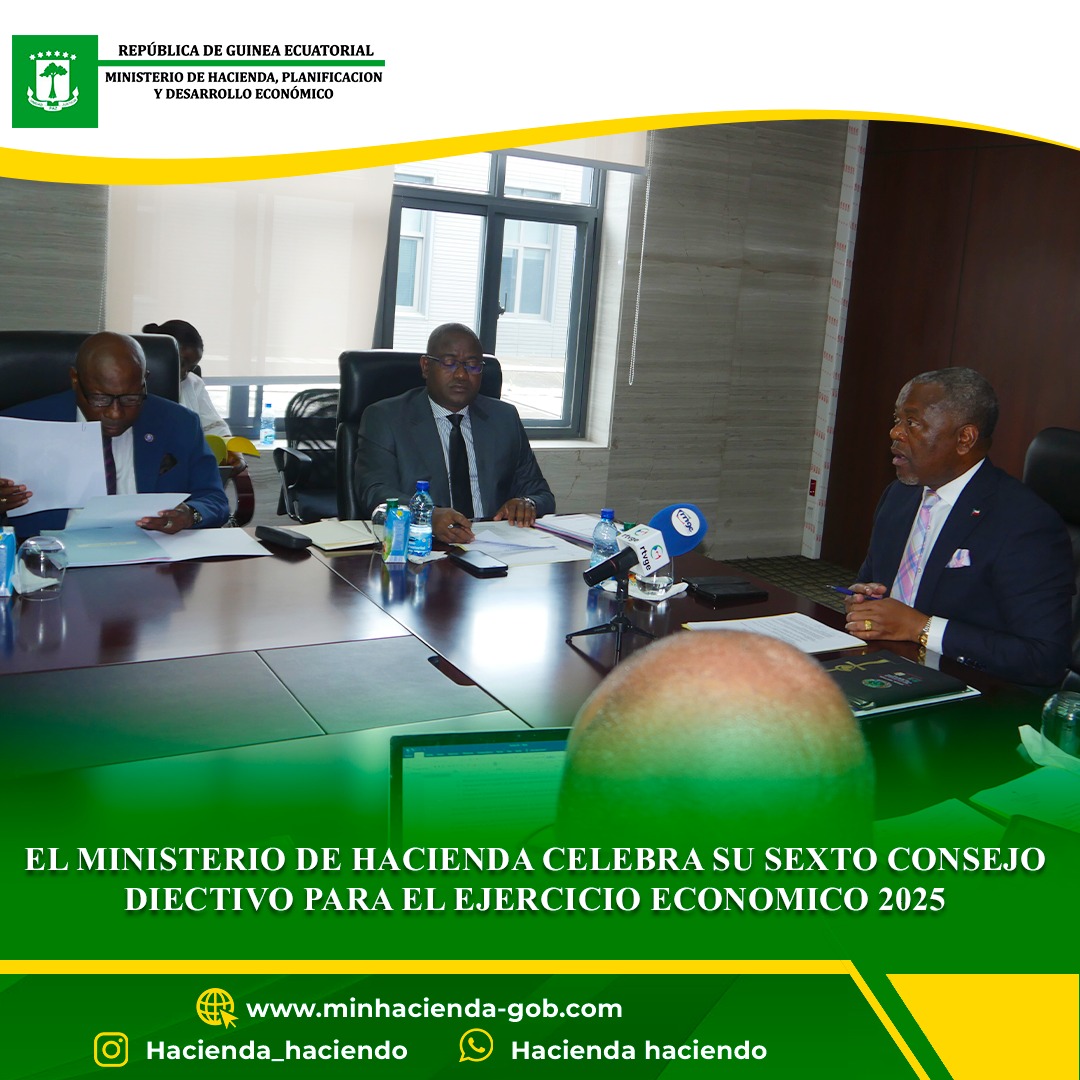EL MINISTERIO DE HACIENDA CELEBRA SU SEXTO CONSEJO DIRECTIVO PARA EL EJERCICIO ECONÓMICO 2025