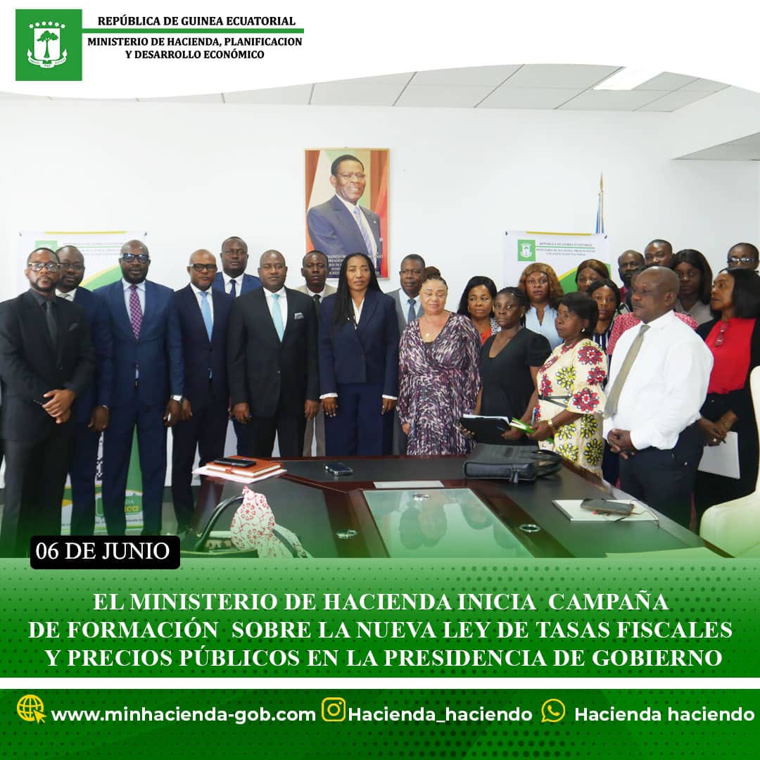 EL MINISTERIO DE HACIENDA INICIA LA CAMPAÑA DE FORMACIÓN SOBRE LA NUEVA LEY DE TASAS FISCALES EN LOS DIFERENTES DEPARTAMENTOS MINISTERIALES
