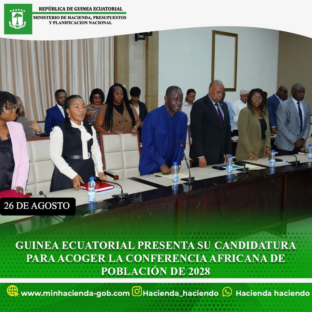 GUINEA ECUATORIAL PRESENTA SU CANDIDATURA PARA ACOGER LA CONFERENCIA AFRICANA DE POBLACIÓN DE 2028