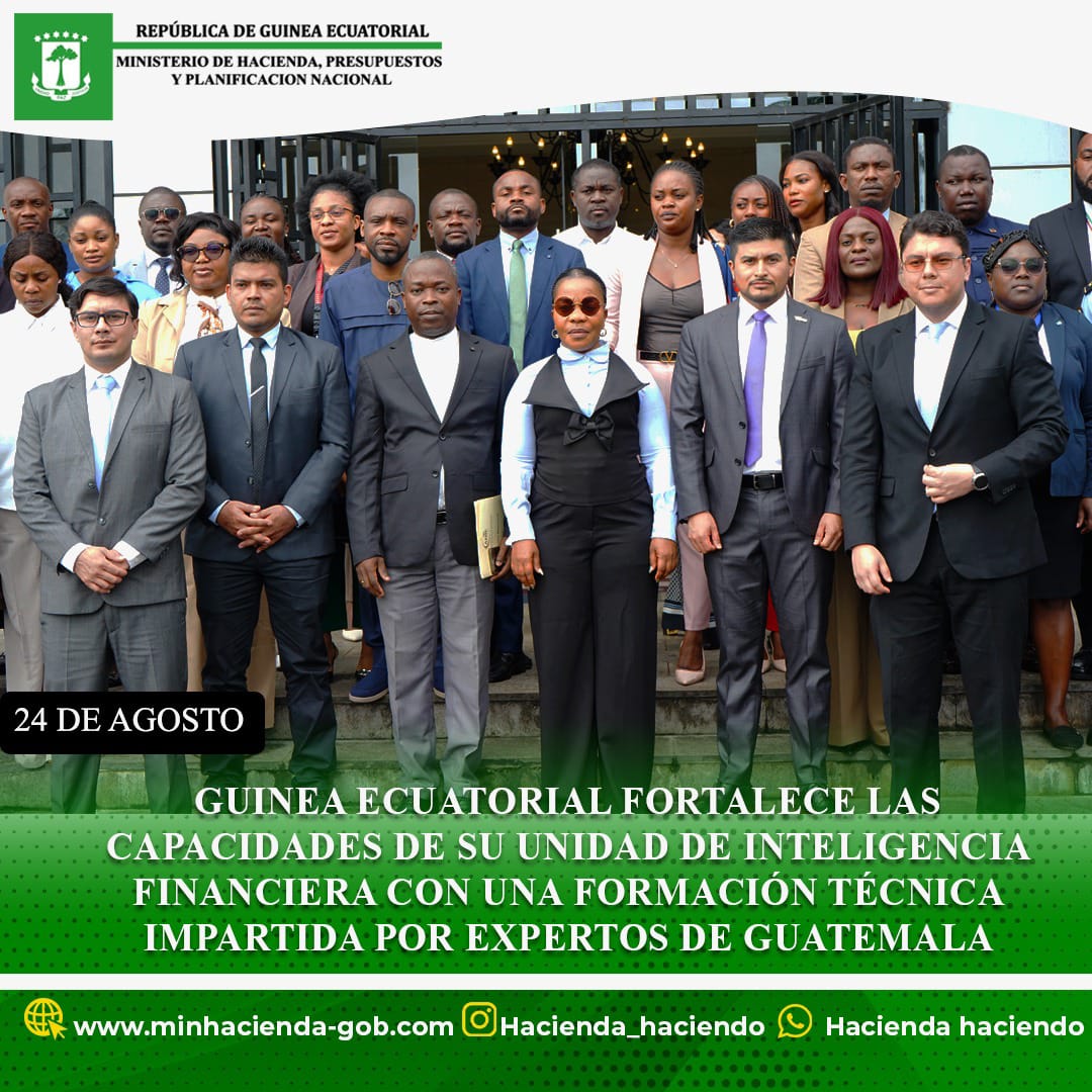 GUINEA ECUATORIAL FORTALECE LAS CAPACIDADES DE SU UNIDAD DE INTELIGENCIA FINANCIERA CON UNA FORMACIÓN TÉCNICA IMPARTIDA POR EXPERTOS DE GUATEMALA