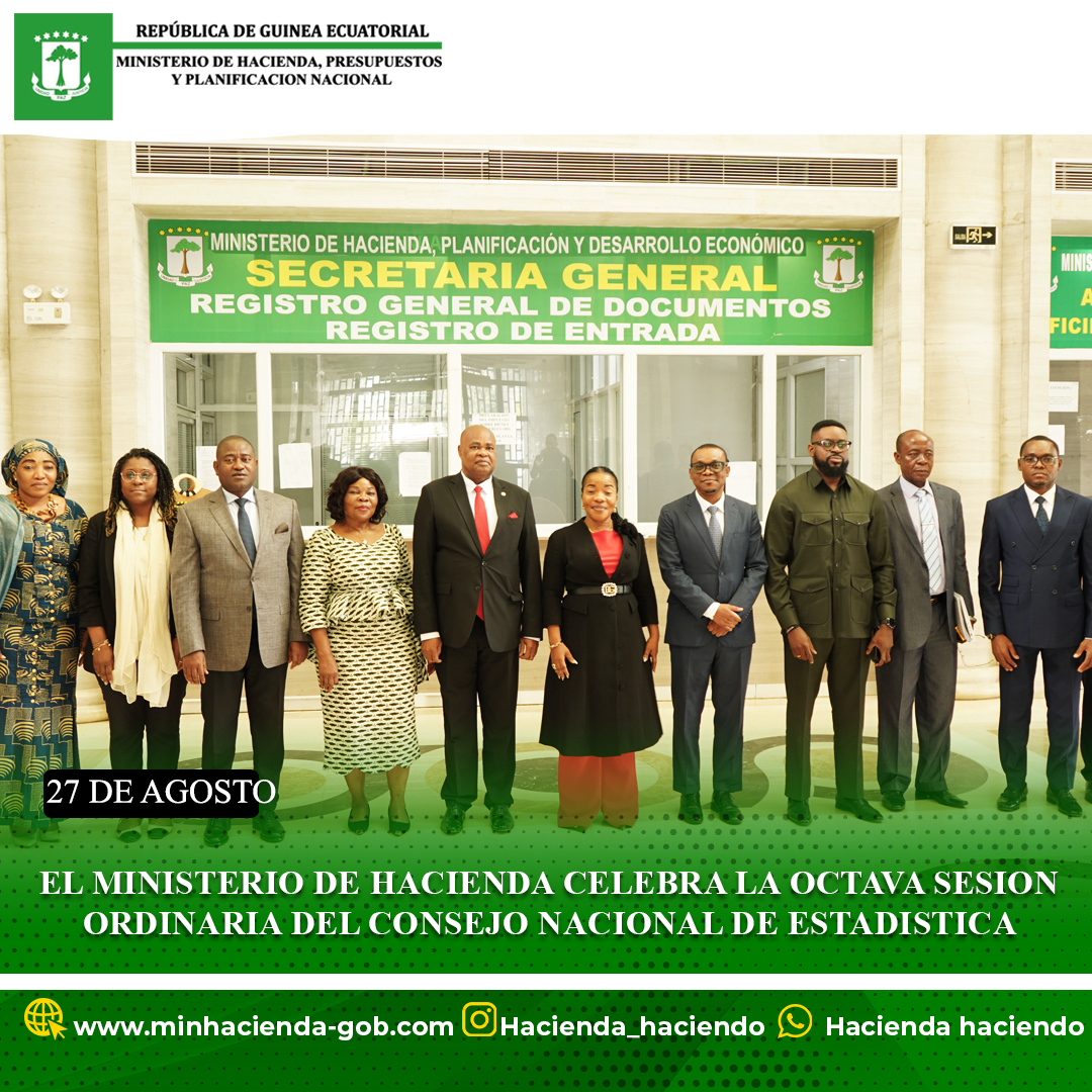 EL MINISTERIO DE HACIENDA CELEBRA LA OCTAVA SESIÓN ORDINARIA DEL CONSEJO NACIONAL DE ESTADÍSTICA