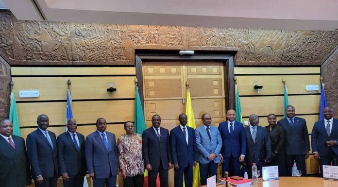 El Ministro de Hacienda, Economía y Planificación participa en la Decimoséptima Sesión Ordinaria del Comité de Pilotaje del Programa de Reformas de la Comunidad Económica y Monetaria del África Central (COPIL-PREF-CEMAC)