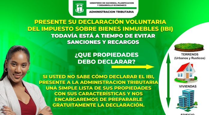 ESTIMADO CONTRIBUYENTE, PRESENTE SU DECLARACIÓN VOLUNTARIA DEL PAGO DEL IMPUESTO SOBRE BIENES INMBUEBLES (IBI)