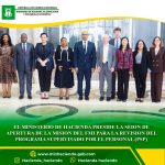 EL MINISTRO DE HACIENDA PRESIDE LA SESIÓN DE APERTURA DE LA MISIÓN DEL FONDO MONETARIO INTERNACIONAL (FMI) PARA LA REVISIÓN DEL PROGRAMA SUPERVISADO POR EL PERSONAL TÉCNICO DEL FMI