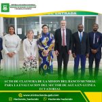 ACTO DE CLAUSURA DE LA MISIÓN DEL BANCO MUNDIAL PARA LA EVALUACIÓN DEL SECTOR DEL AGUA EN GUINEA ECUATORIAL