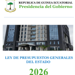 LEY DE PRESUPUESTOS GENERALES DEL ESTADO