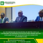 EL VICEMINISTRO DE HACIENDA SE REÚNE CON LAS ENTIDADES AUTÓNOMAS ESTATALES PARA PERFILAR LOS LINEAMIENTOS DE TRABAJO DEL EJERCICIO ECONÓMICO 2026